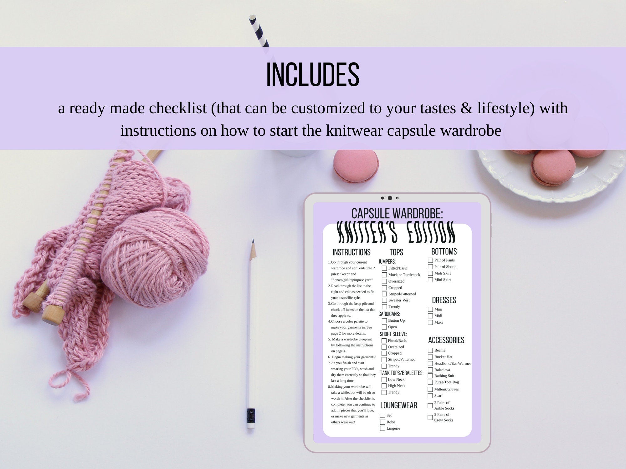 Knitwear Capsule Wardrobe Blueprint Inclusions