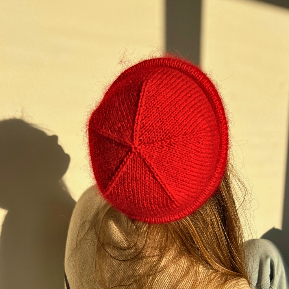 The Short Staple Beanie – New Wave Knitting