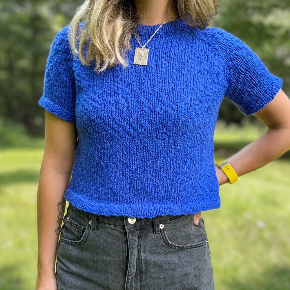 The Staple Tee – New Wave Knitting