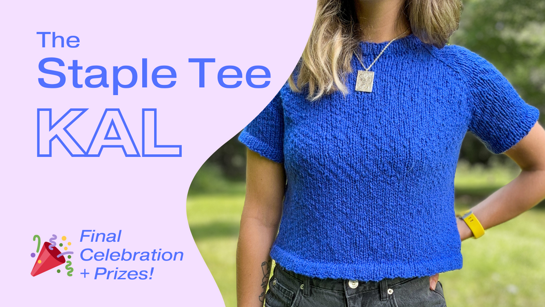 Staple Tee KAL: Final Celebrations and Prizes