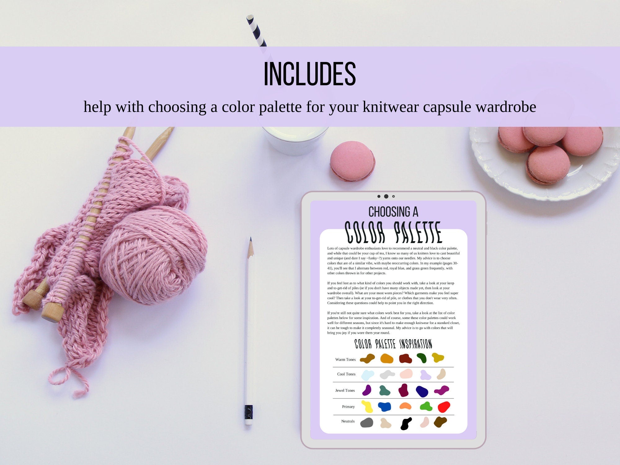 Knitwear Capsule Wardrobe Blueprint Color Palette Inclusions