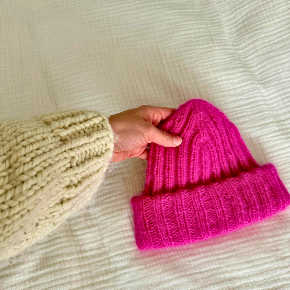 The Short Ribbed Beanie