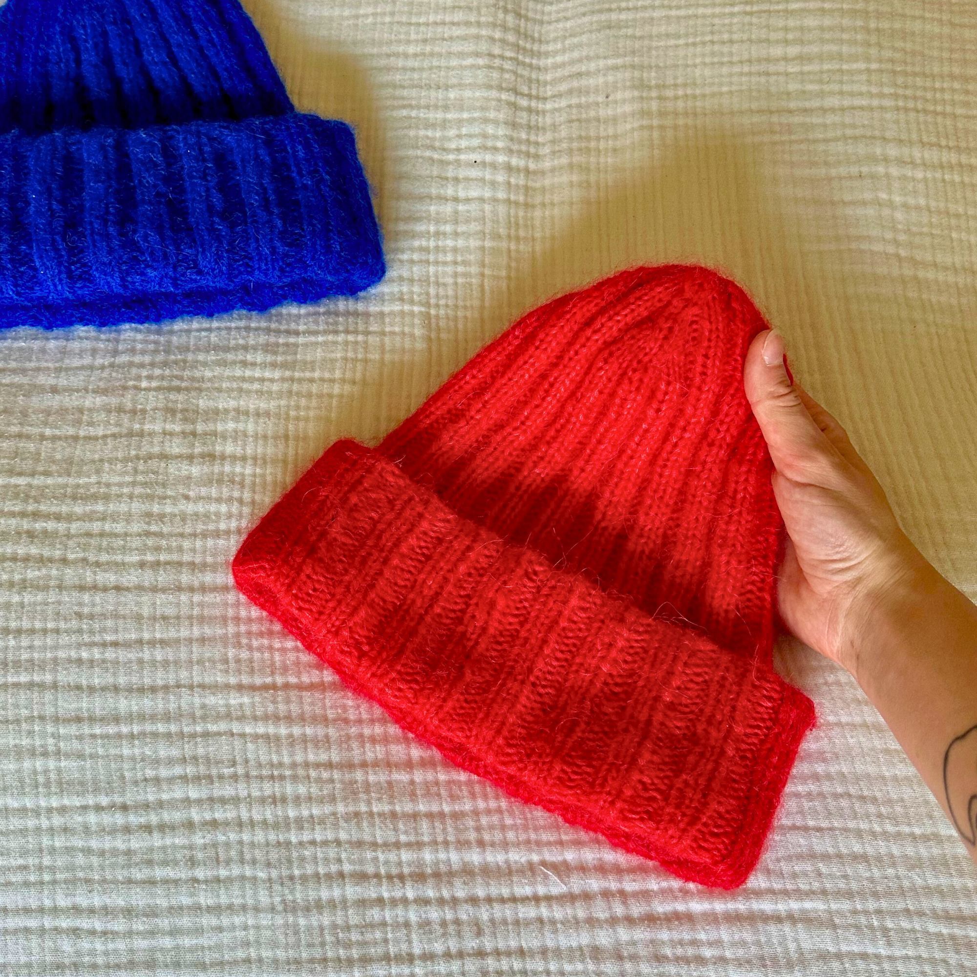 The Tall Ribbed Beanie