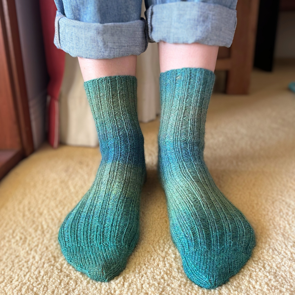 Modal Ribbed Socks The Ribbed Sock – New Wave Knitting