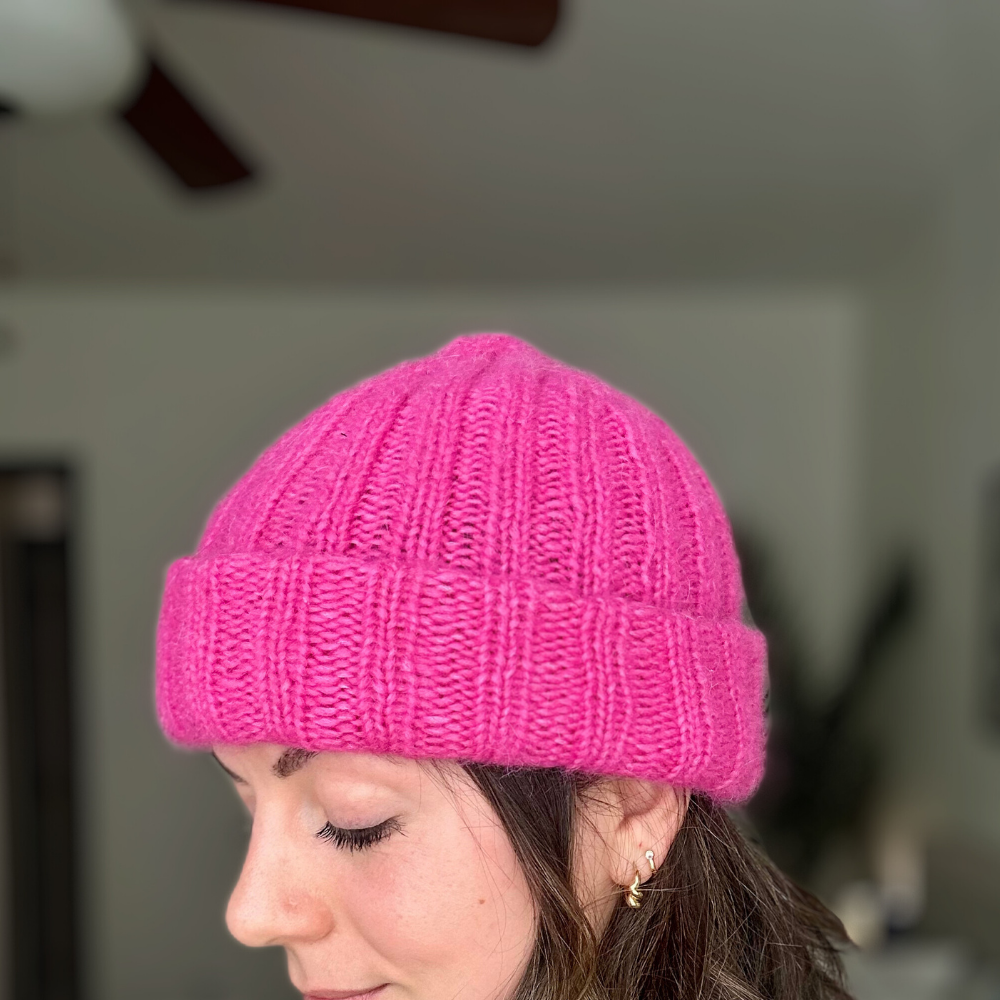The Short Ribbed Beanie