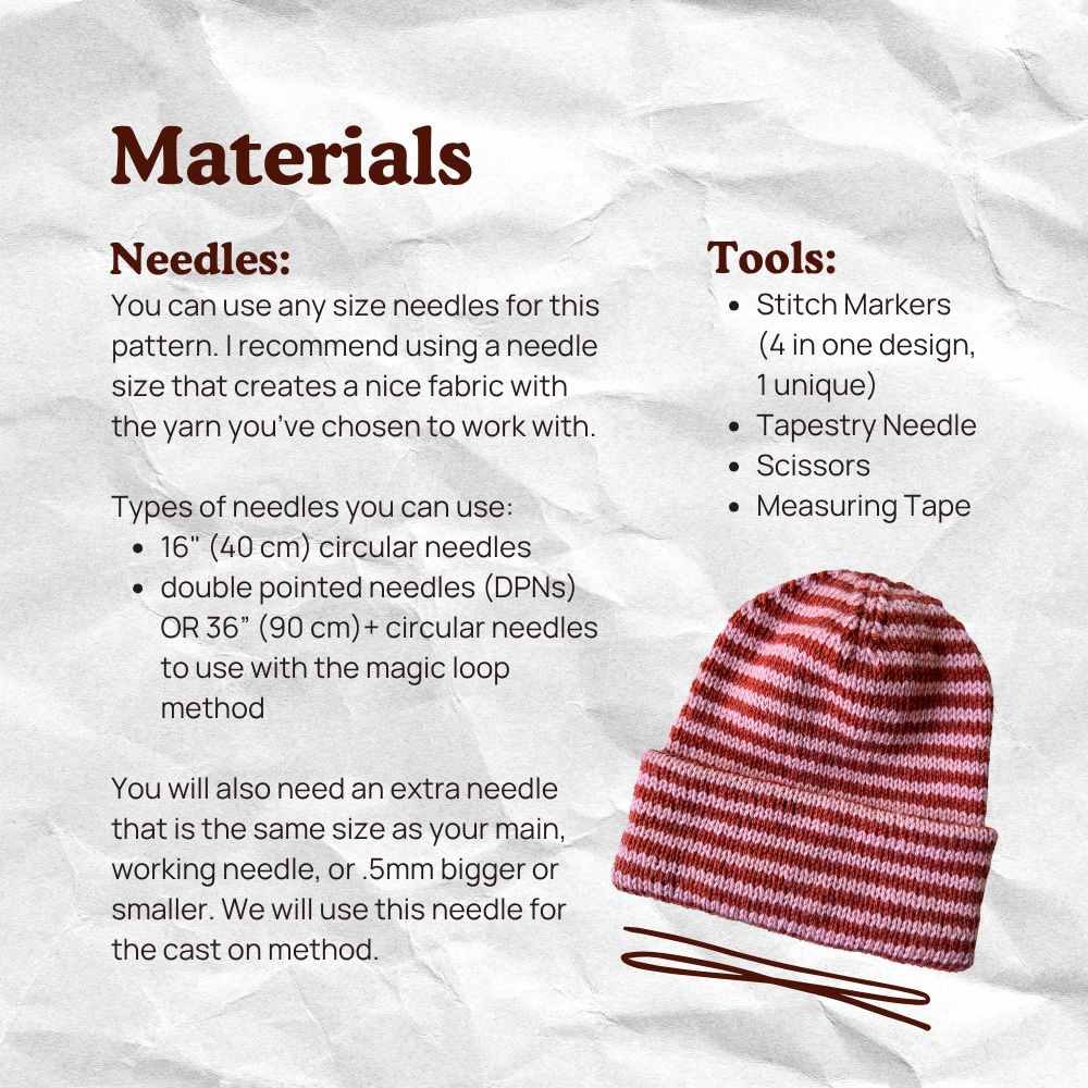 The Tall Staple Beanie